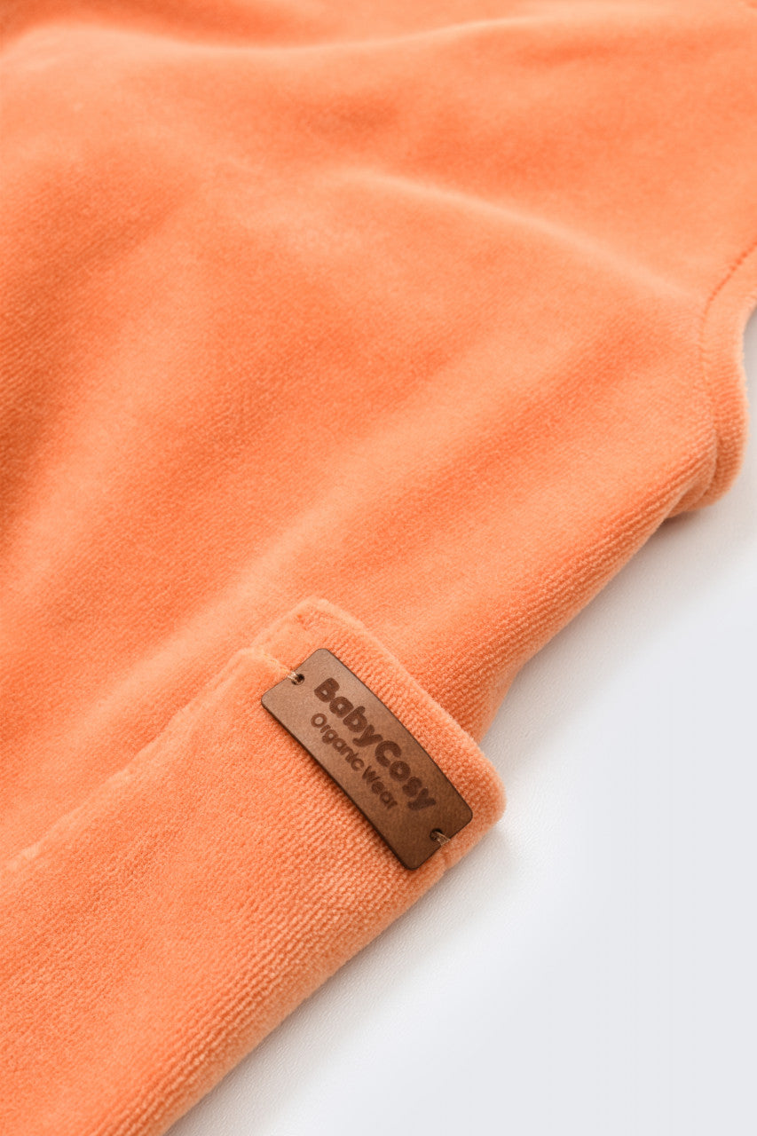 Salopeta Velvet cu bretele din 80%bumbac organic si 20% poliester - , BabyCosy